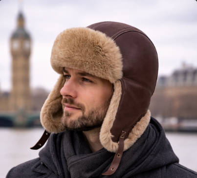 Hat Waterproof Retro Ear Protection