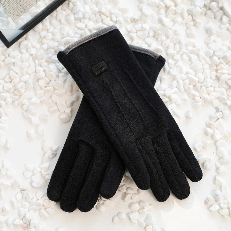 Warm winter gloves