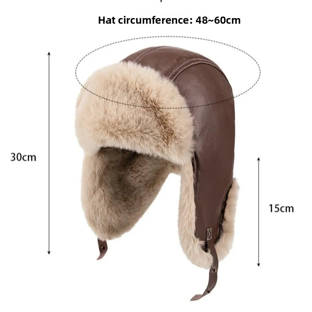 Hat Waterproof Retro Ear Protection